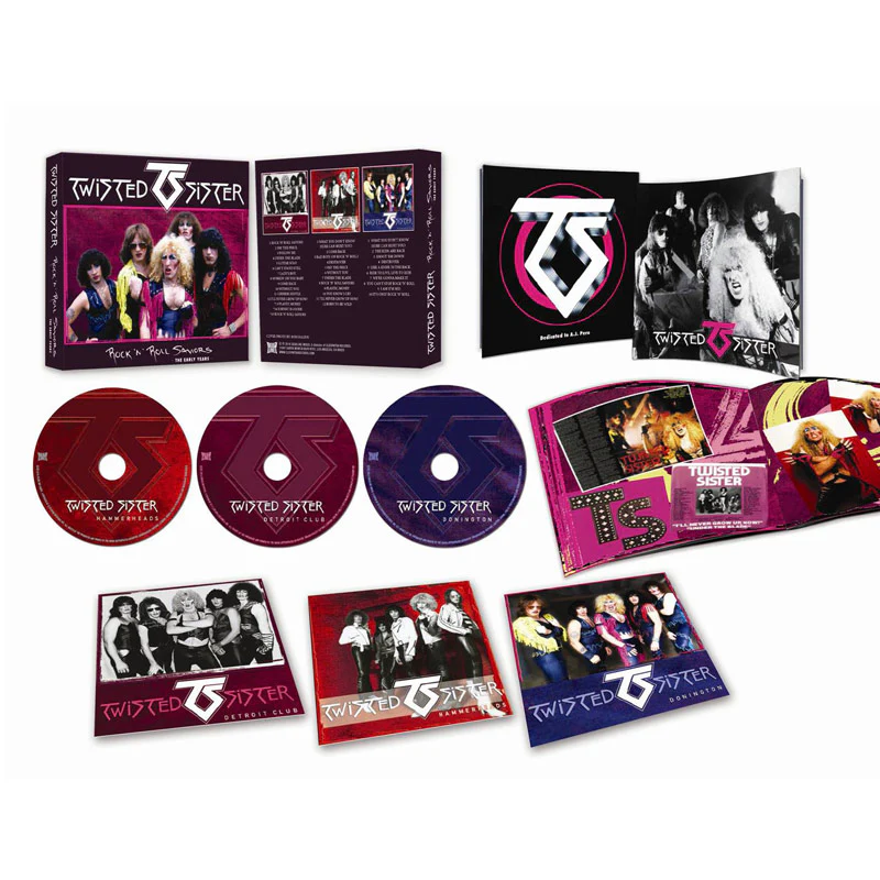 Twisted Sister - Rock 'N' Roll Saviors - The Early Years (3 CD Box Set)
