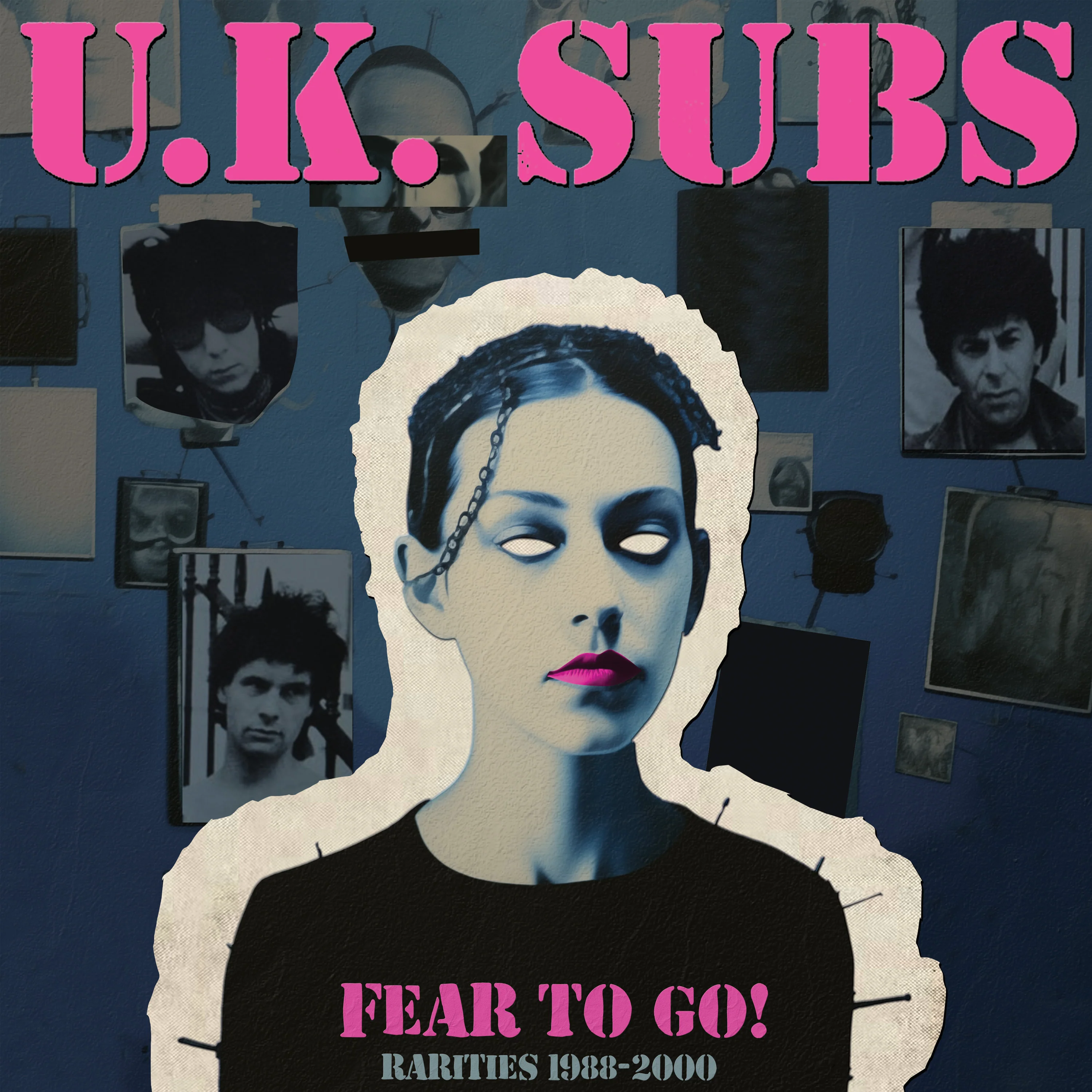 U.K. Subs - Fear To Go! (Pink Vinyl) - Image 3