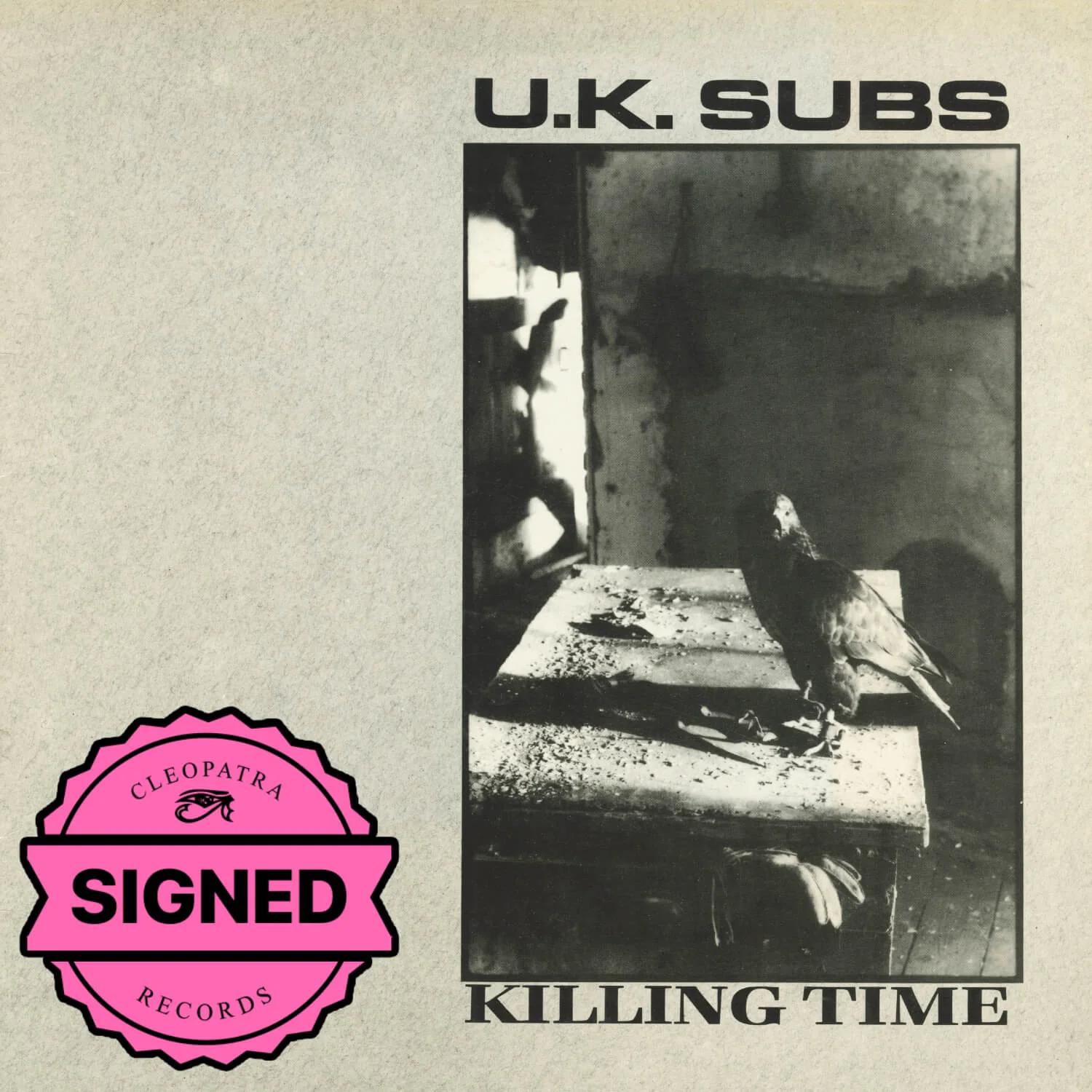U.K. Subs - Killing Time (Limited Edition Green Colored Vinyl Signed by Charlie Harper)