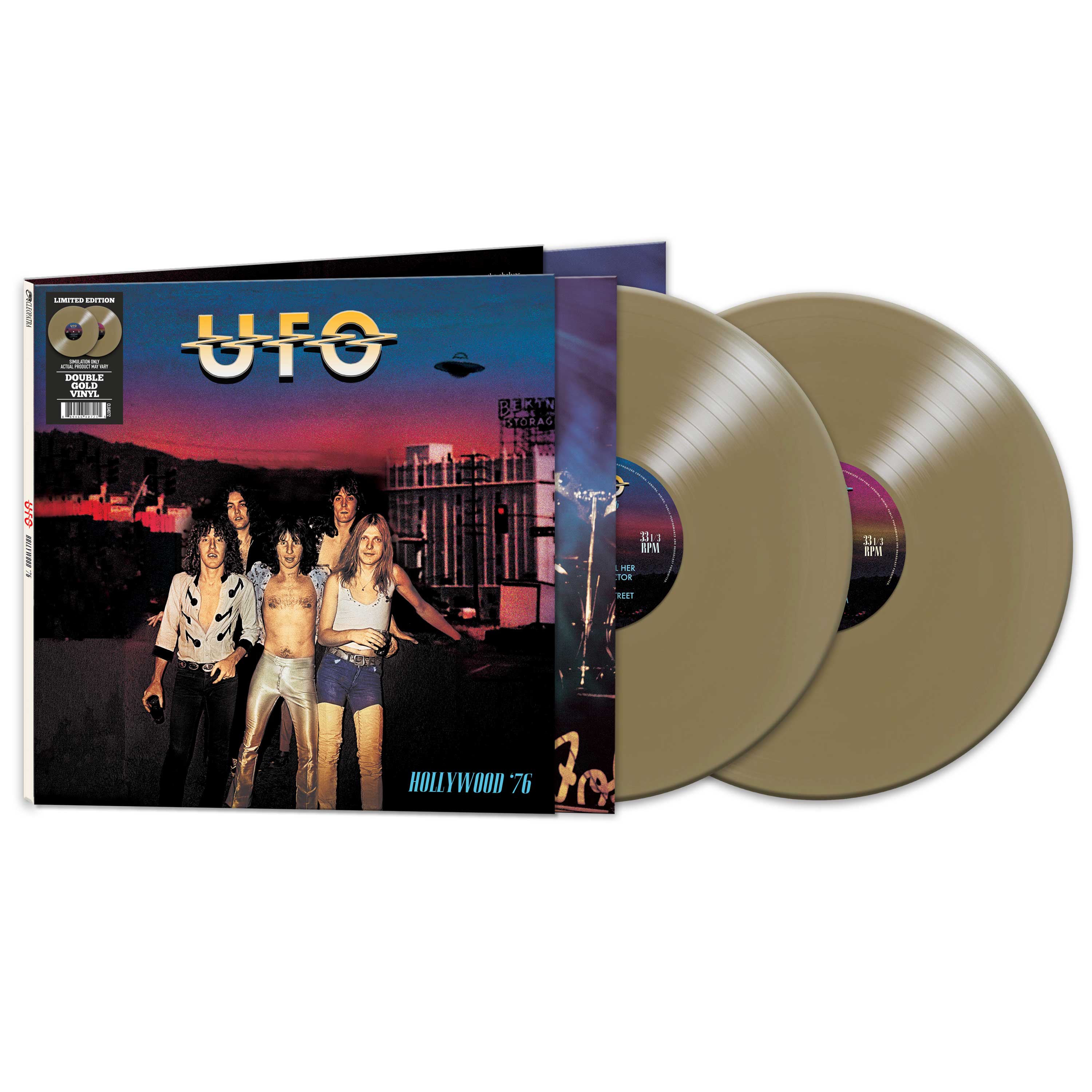 UFO - Hollywood '76 (Gold Double Vinyl)
