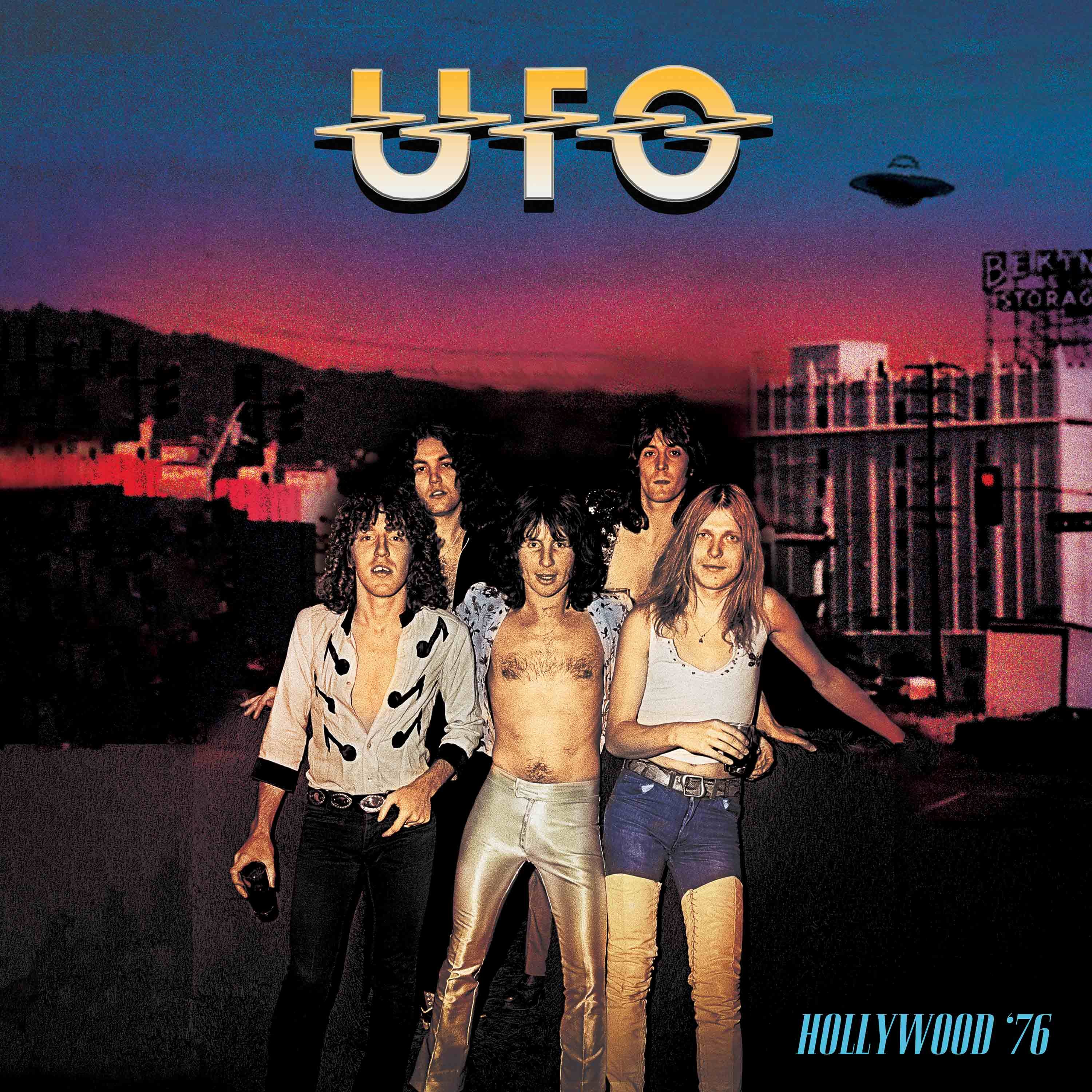 UFO - Hollywood '76 (Blue-Red Splatter Double Vinyl) - Image 3
