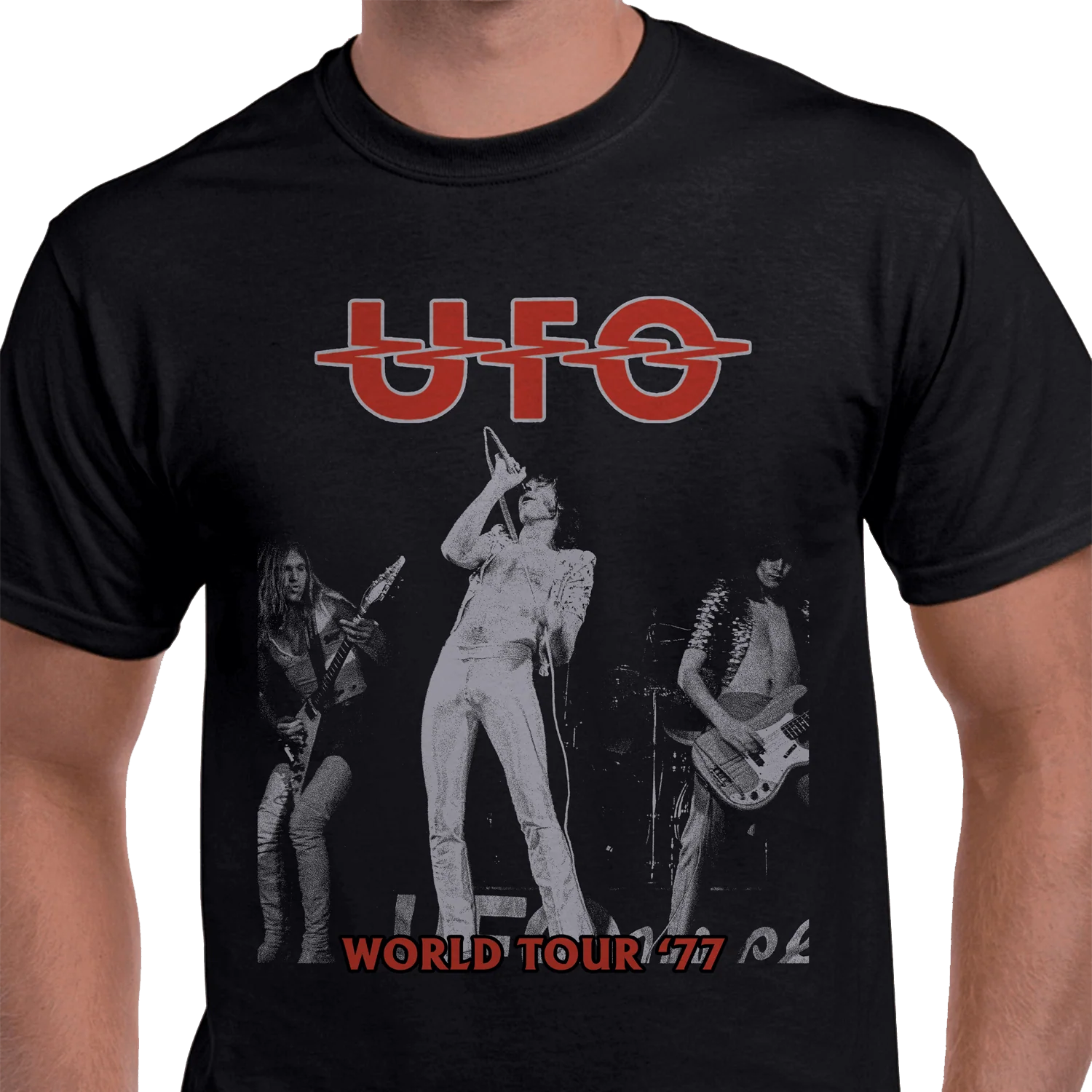 UFO - Lights Out - World Tour '77 (T-Shirt)