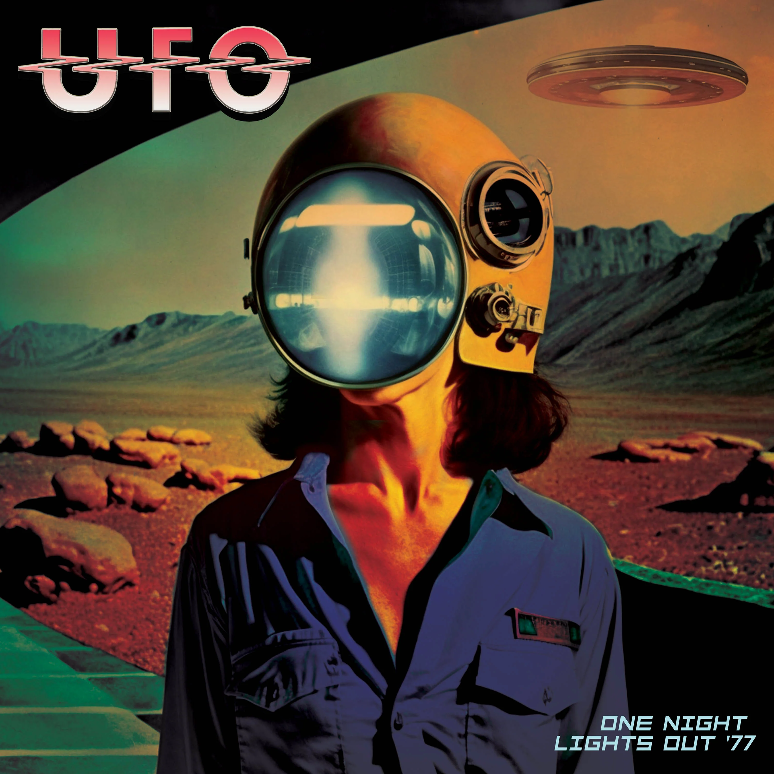 UFO - One Night Lights Out '77 (Coke Bottle Green Vinyl) - Image 3