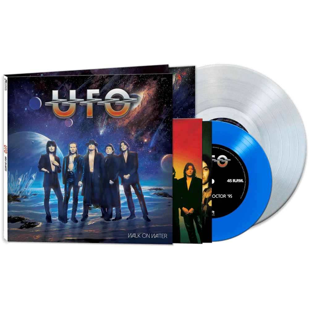 UFO - Walk On Water (Clear Vinyl + Blue 7" Vinyl)