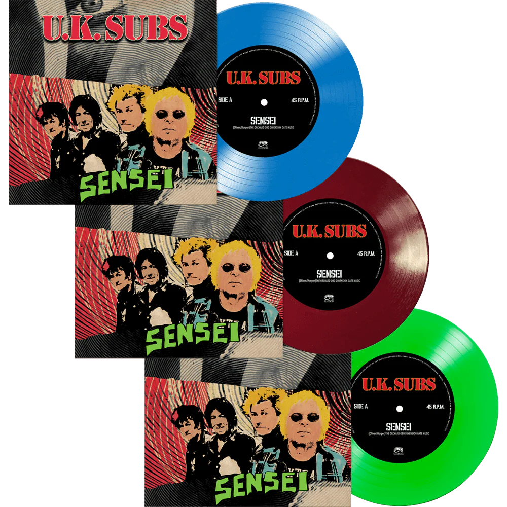 UK Subs - Sensei (Limited Edition 7" Colored Vinyl)