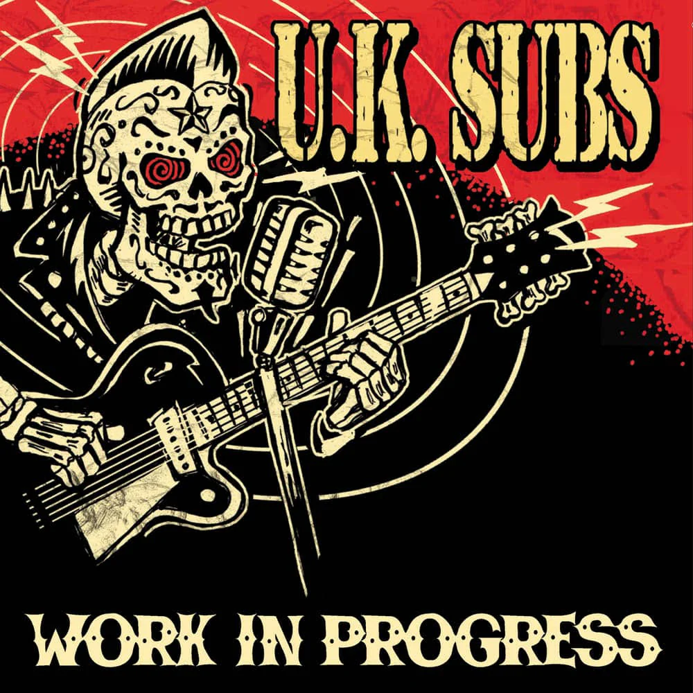 UK Subs: Work In Progress (10″ Gold & Silver Double Vinyl - Imported)