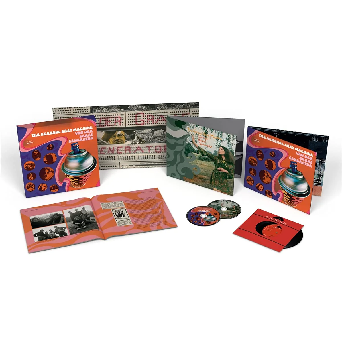 Van Der Graaf Generator - The Aerosol Grey Machine 50th Anniversary Edition (Limited Edition 2 CD-Gatefold 180 Gram LP-7" Single - Imported)