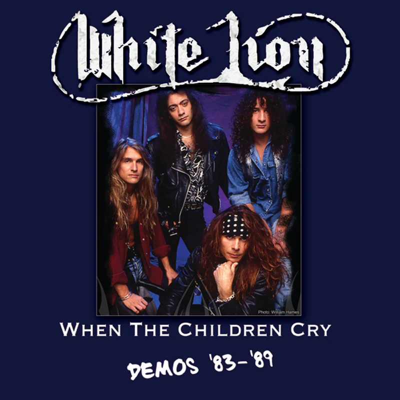 White Lion - When The Children Cry - Demos ‘83-’89 (White Vinyl LP) Out of Print With Free Patch included