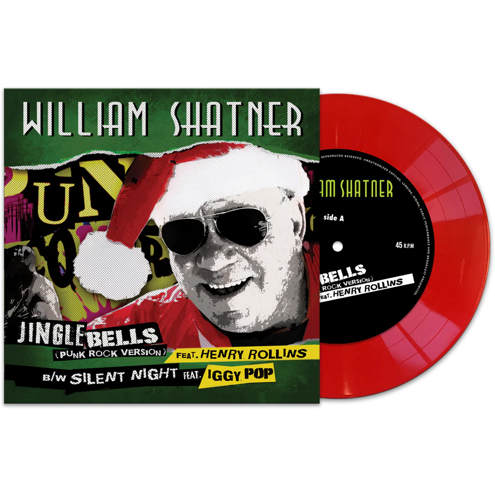 William Shatner - Jingle Bells (Punk Rock Version)(7" Red Vinyl)